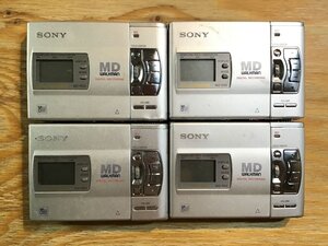 SONY MZ-R50 ソニー MDプレーヤー WALKMAN MDウォークマン レコーダー 4点セット◆ジャンク品 [0594MP]