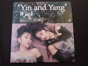 LD　Wink　Yin and Yang ウインク 相田翔子　鈴木早智子