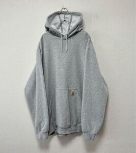 XL CARHARTT LOOSE FIT HOODIE カーハート ビンテージ プルオーバー スウェット パーカー トレーナー デトロイト アクティブ 90s USA製