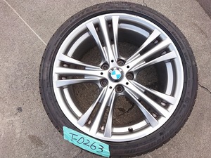 BMW １９インチ/タイヤ付き１本　F30 F31 F32 F36他　８ 1/2JX19 IS47 品番：6857566 　T0263