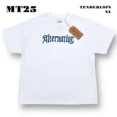 本店限定！ TENDERLOIN TEE ALTERNATIVE Tシャツ 白青