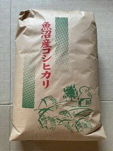 残り1個　令和5年度　魚沼産コシヒカリ 30kg