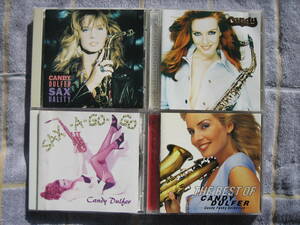 CD　キャンディダルファー4枚まとめて　Saxuality＋Sax-a-Go-Go＋Big Girl＋ベスト　中古品　Candy Dulfer