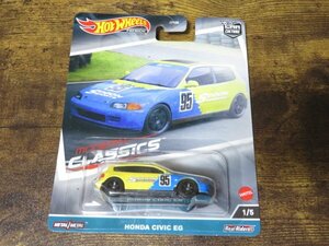 ◇142 HOT WHEELS PREMIUM HONDA CIVIC EG ホンダ シビック 1/5 ホットウィール カーカルチャー