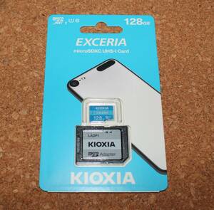 日本製 128GB 新品 KIOXIA microSDXCカード 1枚 100MB/S 旧TOSHIBA 旧東芝 EXCERIA LMEX1L128GG2 SDカード SDメモリカード 送料無料