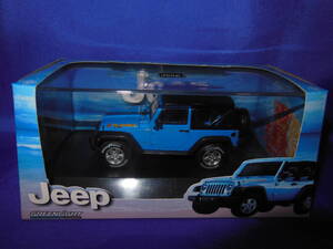 1/43　入手困難　GREENLIGHT　ジープ　JEEP　2010年　WRANGLER ISLANDER EDITION　ライトブルー