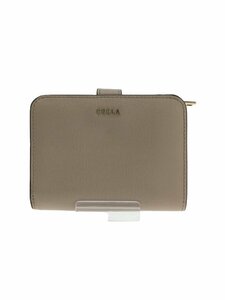 FURLA◆2つ折り財布/-/ベージュ/レディース/PCY0UNO//