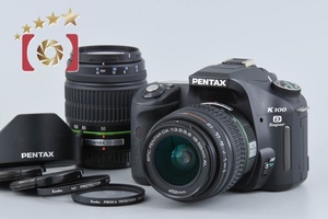 【中古】PENTAX ペンタックス K100D Super + SMC DA 18-55mm f/3.5-5.6 AL + SMC DA 50-200mm f/4-5.6 ED