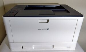 【埼玉発】【FujiXerox】A3モノクロレーザープリンターDocuPrint 3500 d　★Wi-Fi搭載★カウンター3408枚★動作確認済★　(11-3498）