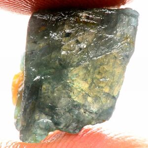 【世界の原石:グランディディエライト 10.00ct:3405】非加熱 アフリカ産 Natural Grandidierite Rough 鉱物 宝石 標本 jewelry Africa