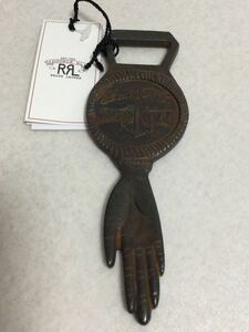 新品未使用！RRL Cast Iron Bottle Opener ボトルオープナービンテージ加工