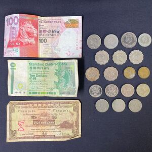 香港ドル 海外貨幣 紙幣 旧紙幣 硬貨 旧硬貨 エリザベス