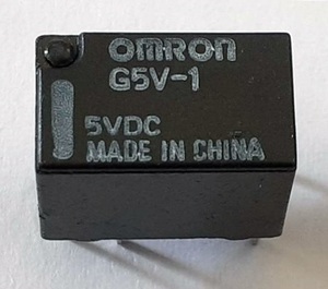 マイクロリレーG5V-1 5VDC 小型高感度1極信号用リレー6Pin SPDT Mini Signal Relay For PCB回路基板用