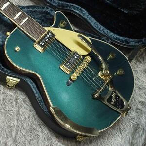 Gretsch G6128T-57 Vintage Select ’57 Duo Jet with Bigsby TV Jones Cadillac Green 中古品