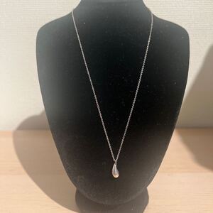 Tiffany ティアドロップネックレス　 ティファニー シルバー