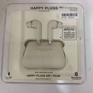 ☆新品未開封☆au+1collection☆Happy Plugs AIR 1 PLUS IN-EAR GOLD(1662)☆RS0E006N☆8426001431