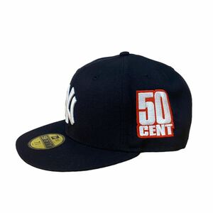 別注 STYLED by TMark NEW ERA Cap 59FIFTY New York Yankees 50cent カスタム USA old authentic ヤンキース キャップ