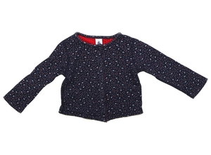 プチバトー PETIT BATEAU カーディガン 80サイズ 女の子 子供服 ベビー服 キッズ