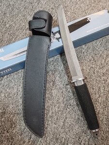 中型 M◆COLD STEEL シースナイフ大型 太刀 シースナイフ ◆ 狩猟ナイフ ハンティング アウトドア 釣り 登山 防災 缶開け シースナイフ