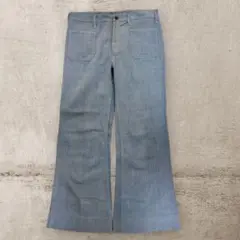 古着 70s vintage フレアパンツ ブルー cityboy アメカジ