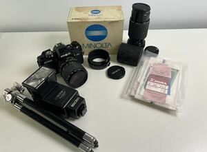 【5/69ES】MINOLTA X-700 MPS フィルムカメラ レンズ 35-70mm 1:3.5 SIGMA 1:4.5 f=70-210mm 動作未確認