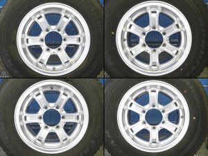 【1円開始】キーラー＋20年製アイスナビカーゴ●15インチ6J＋33 6穴PCD139.7●195/80R15●4本●手渡し可！●200系ハイエース●(fW390