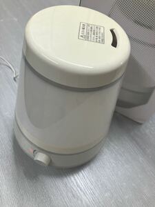 送料無料 加湿器 XQE-X010 超音波式 ±0 本体＋抗菌カートリッジ 通電確認 Ultrasonic Humidifier X010 現状渡 画像参照 NC NR