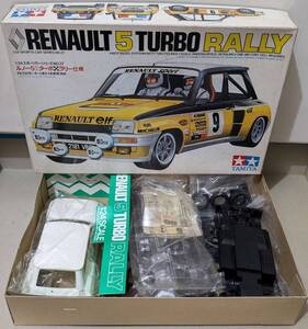 タミヤ 1/24 ルノー 5 ターボ ラリー仕様 サンク RENAULT TAMIYA 定形外発送不可