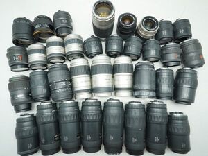 ★ペンタックス 純正AFレンズなど★PENTAX-F/FA/TAMRON/Tokina/SIGMA/ 等 計:35点まとめ【ジャンク品】31175