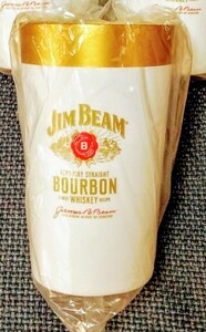 JIM BEAM ★ ジムビーム ★ ホワイトタンブラー 新品未使用 1個