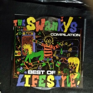 D04 中古LP 中古レコード SWANKYS best of life style! 国内盤　KK-008 クリアビニール　スワンキーズ　日本のパンク