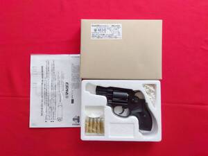 マルシン S&W M36 チーフスペシャル 2インチ ABS ガスリボルバー [美品] 予備Xカートリッジ付き