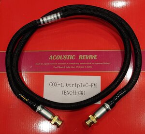 ACOUSTIC REVIVE COX-1.0TripleC-FM-BNC 