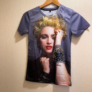 新品★グレー★Madonna★マドンナ★90年代★Tシャツ★ユニセックス★M