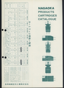 ナガオカ 年代不明のカートリッジカタログ 管7287