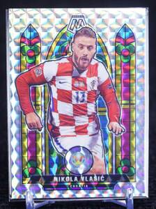  2020-21 Panini Mosaic Stained Glass Prizm Nikola Vlasic サッカー カード FIFA Croatia