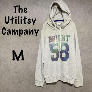 The UtilitsyCampany（M）ビッグプリントパーカー＊プルオーバー