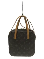 LOUIS VUITTON スポンティーニ_モノグラム・キャンバス_BRW PVC ブラウン