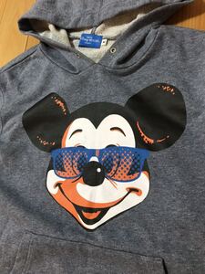 ディズニー M ミッキーマウス ミッキー mickey スエット パーカー プリント