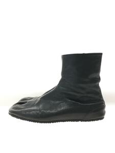 Maison Margiela◆ブーツ/40/BLK/レザー/タビブーツ//