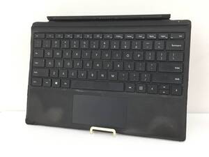 〇Microsoft Surface Pro 純正キーボード タイプカバー Model:1725 ブラック 英字 動作品