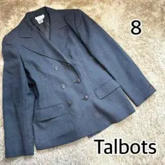 a1653【Talbots】メイドインUSA♡ウールダブルジャケット♡