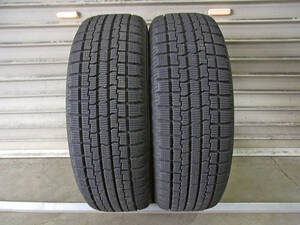 ◎イエローハット(トーヨー製) ice FRONTAGE 155/65R13 73Q 2018年製 2本 8分山 [S2512]