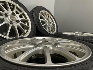 【YOKOHAMA ice GUARD iG60 165/65R14】スタッドレス【ECO FORME SE-12 14インチ 5.5J4HPCD100+45】バリ溝 トール ルーミー等　(MTQ239)