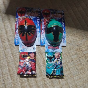 マジレンジャーバッジキャンデー　フルタ　当時もの