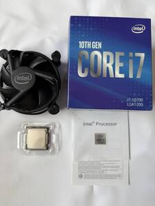 Intel Core i7 10700 2.9GHz LGA1200　ジャンク扱い