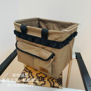 Snowpeak スノーピークIGT規格 1ユニット 多機能 収納ケース 折りたたみバッグ 大容量 36×25×28cm キャンプ アウトドア 野外登山