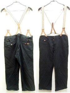 ◇即決[38]OLD JOE &CO ピケ？ サスペンダー リネン TROUSER スラックス トラウザーズ 09-S/S-GT パンツ■951