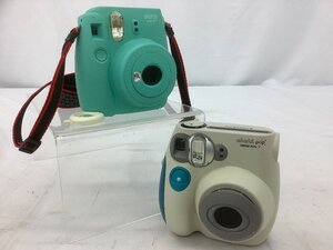 FUJIFILM チェキ/instax mini7/instax mini8+ 2点まとめ 動作未確認 中古品 ACB