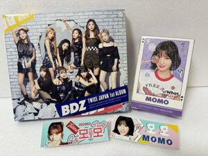 TWICE Japan 1st ALBUM BDZ トランプ バッジ 名札 MOMO モモ カードゲーム 韓国